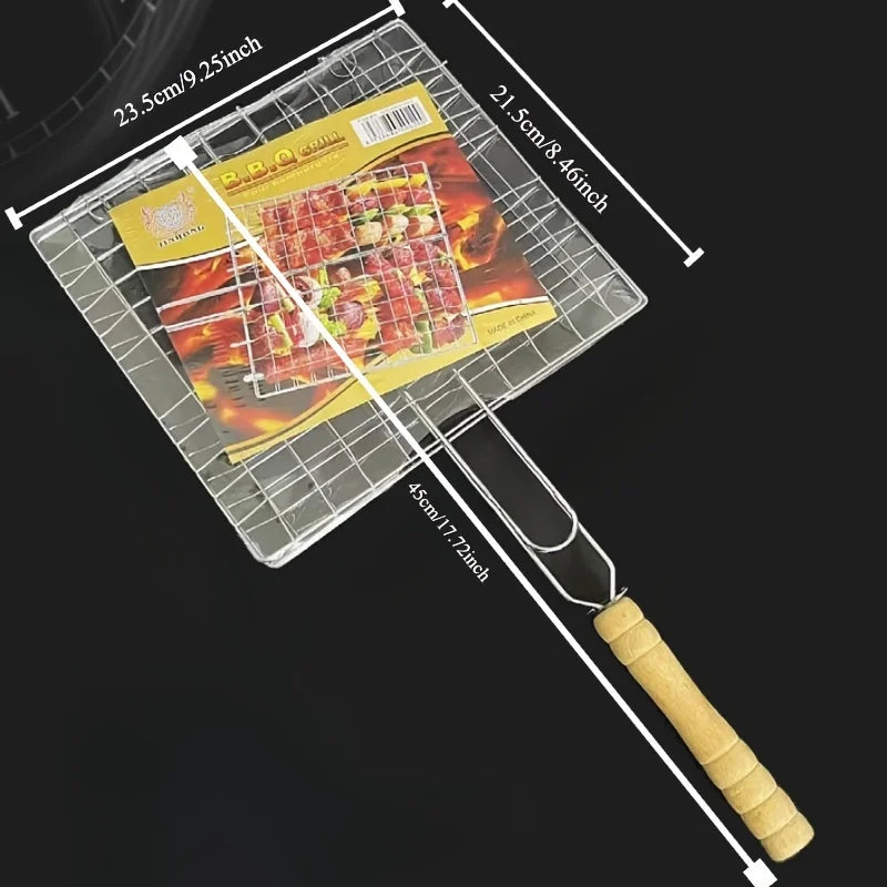 Grillévo™ Foldable BBQ Net Rack